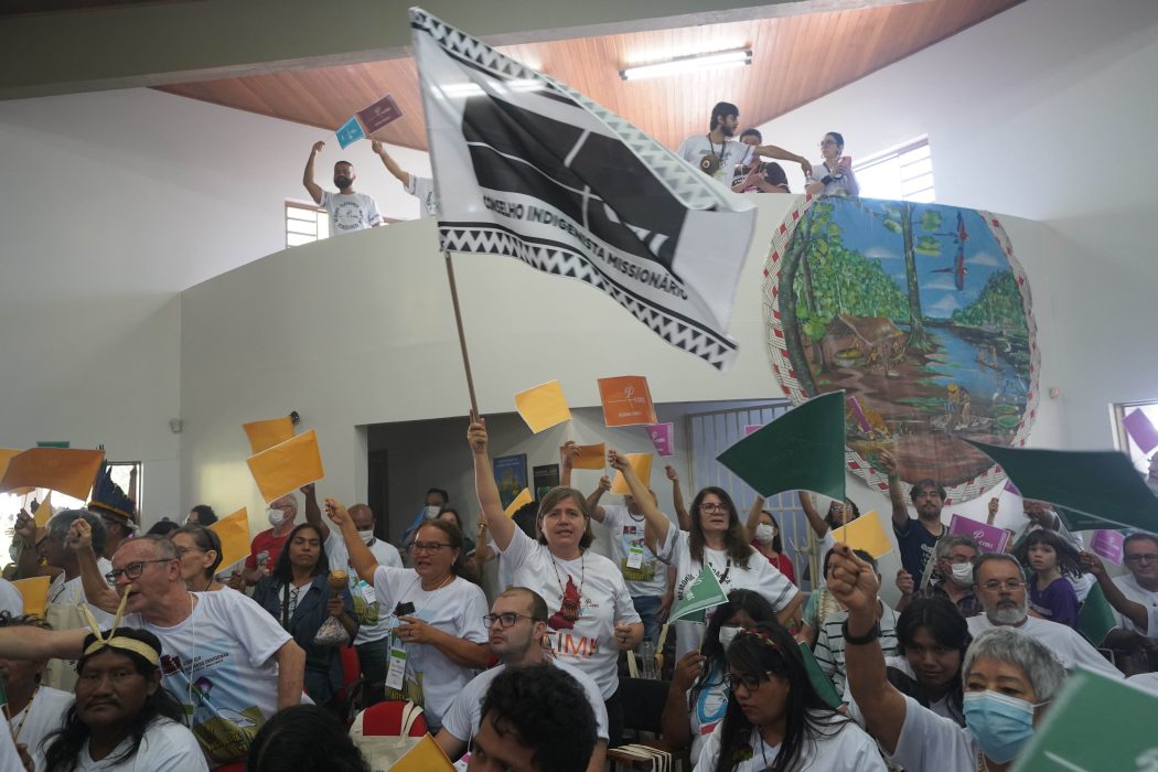 Abertura do Congresso de 50 anos do Cimi. Foto: Maiara Dourado/Cimi