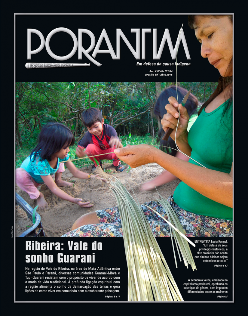 Jornal Porantim 384: Ribeira: Vale do sonho Guarani