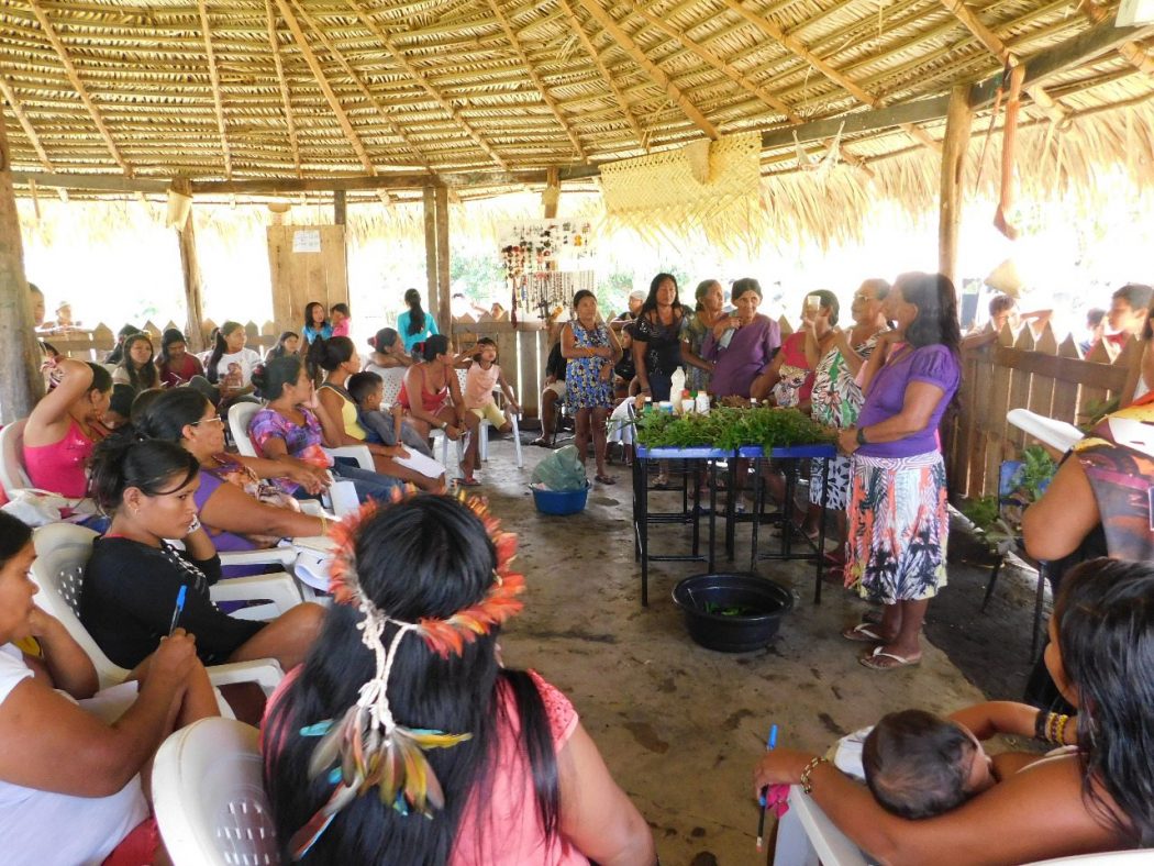 Mulheres Munduruku. Foto: Barbara Dias/Cimi Norte 2
