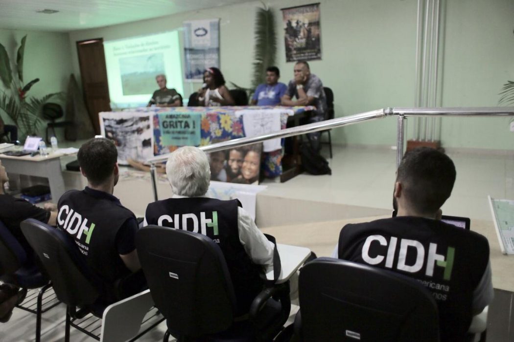 Audiência da CIDH com a sociedade civil em Altamira (PA). Foto: CIDH/divulgação