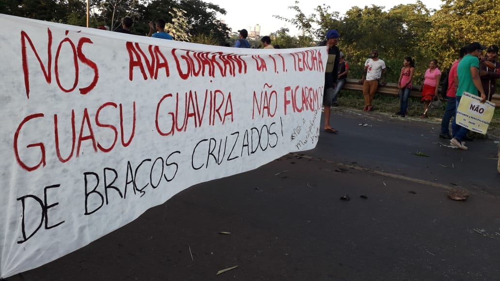 Indígenas no Paraná são impedidos de realizar manifestação em vias...