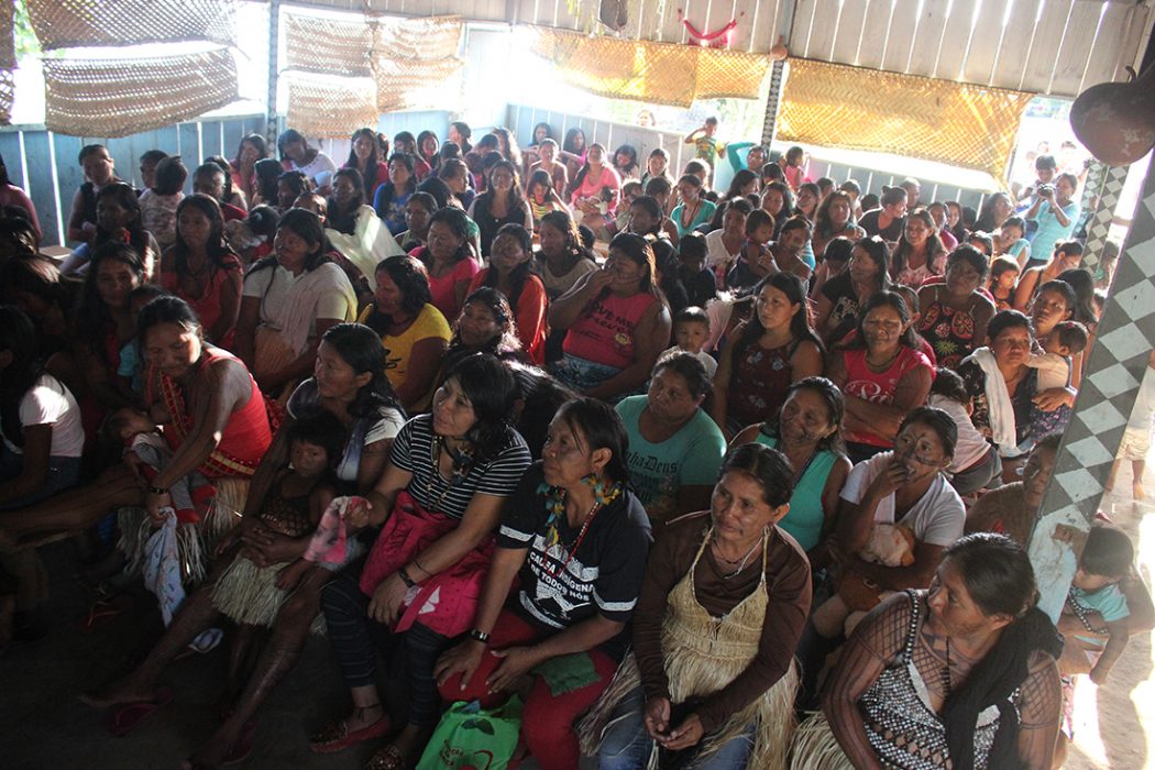 I Assembleia de Mulheres Munduruku. Foto: Rosamaria Loures