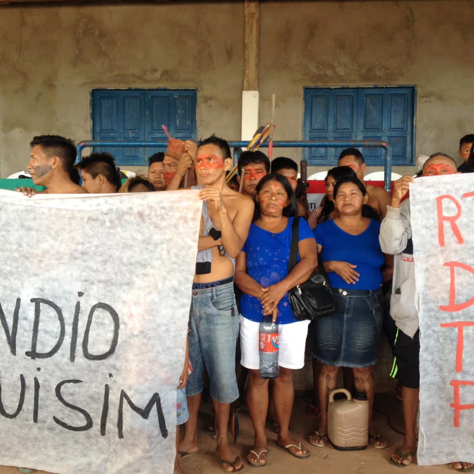 Povo Munduruku exige respeito ao seu protocolo de consulta. Foto: Alessandra Korap Munduruku