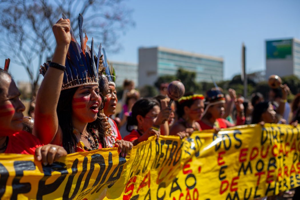 Em Marcha Histórica Mulheres Indígenas Afirmam Que Irão Ocupar Todos Os Espaços Cimi 5696