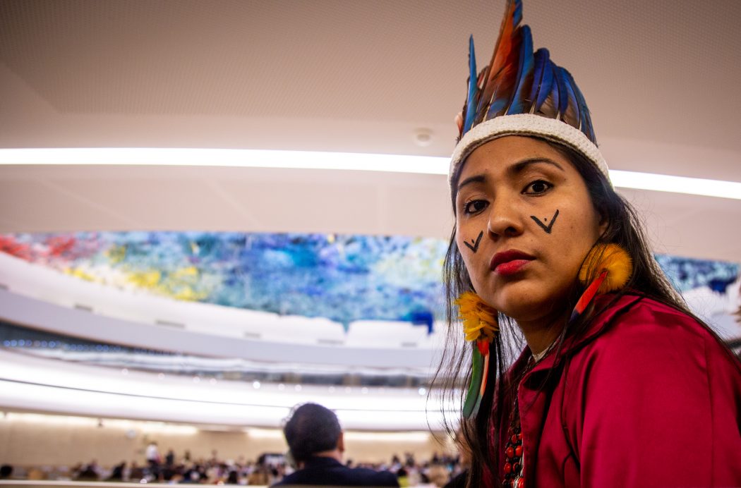 43ª Sessão do Conselho de Direitos Humanos na ONU, em 2019. Foto: Guilherme Cavalli/Cimi