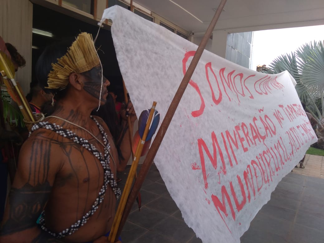 Comunicado do povo Munduruku: “Somos contra o garimpo e mineração...