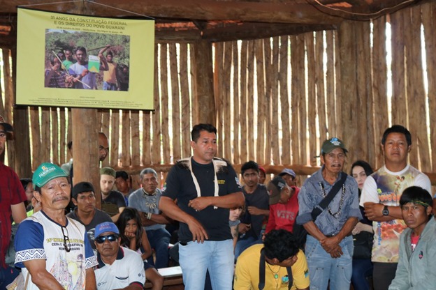 Assembleia do Povo Guarani. Foto: Povo Guarani 
