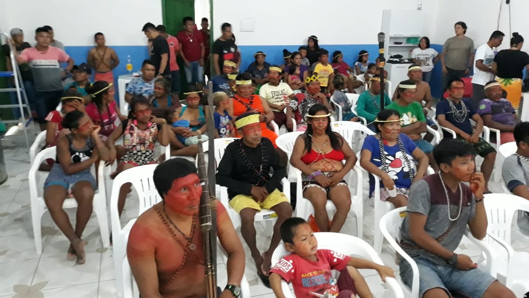 Lideranças indígenas do Vale do Javari. Crédito da Foto: José Rosha