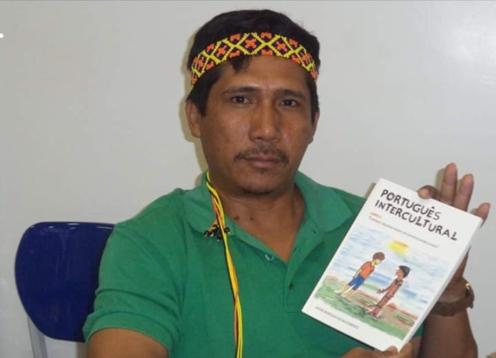 Zezico Guajajara era professor e diretor do Centro de Educação Escolar Indígena Azuru, na aldeia Zutiwa. Foto: arquivo pessoal