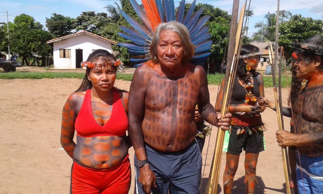 Povo Suruí Aikewara, durante celebração da Semana dos Povos Indígenas, em 2019. Foto: Zélia Maria Batista/Cimi Norte 2
