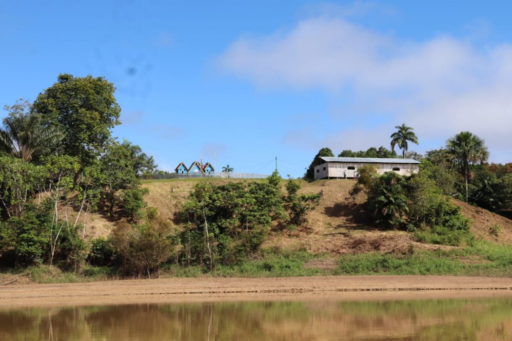 Aldeia São Pedro do Norte, bacia do rio Javari. Foto: equipe Vale do Javari/Cimi Regional Norte I