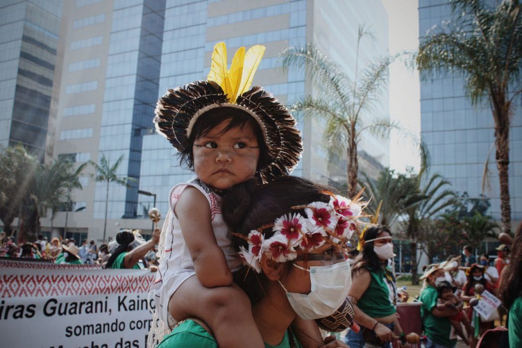 II Marcha Nacional das Mulheres Indígenas, setembro, 2021. Foto: Marina Oliveira/Cimi