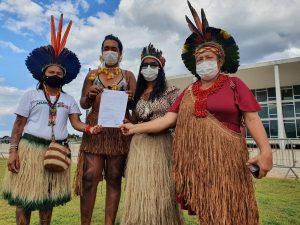 Delegação da Bahia entrega ao STF pedido para retomar e concluir julgamento sobre demarcações de terras indígenas