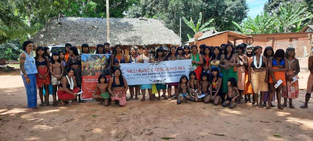 Protagonismo das mulheres é tema de encontro de indígenas Memortumré-Canela, no Maranhão