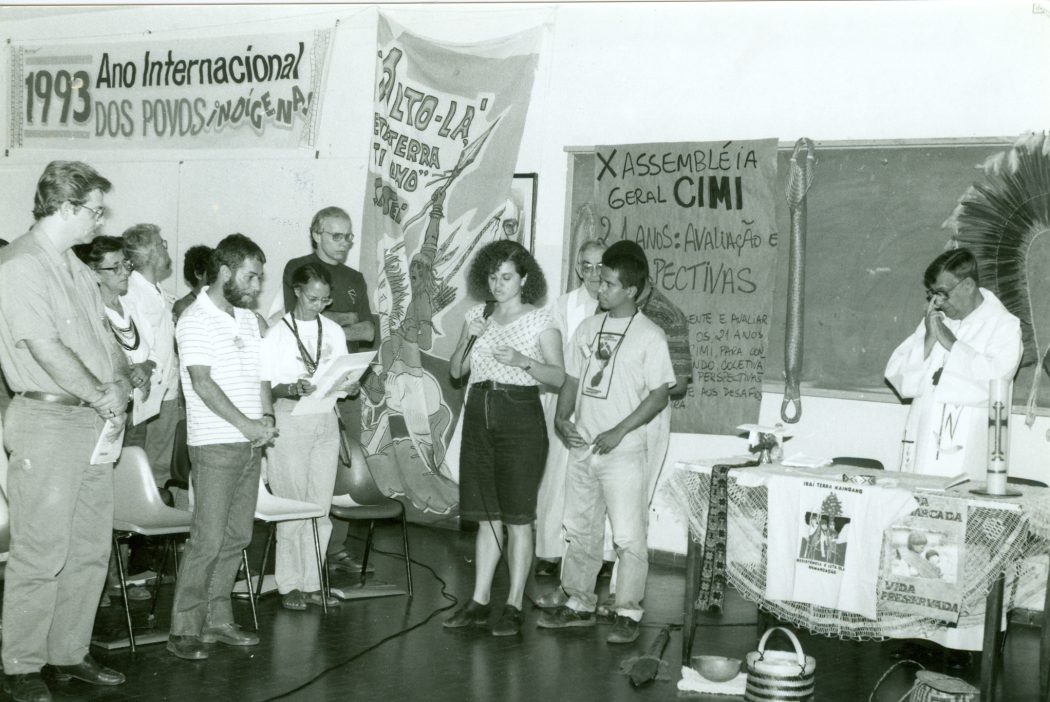 X Assembleia Geral do Cimi, em 1993. Foto: Francisca Picanço/Cimi