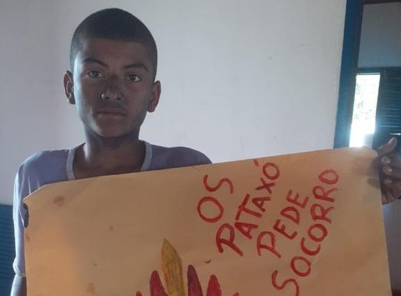 Gustavo da Silva Conceição, indígena de 14 anos do povo Pataxó, assassinado na TI Comexatibá no dia 4 de setembro de 2022. Foto: arquivo pessoal