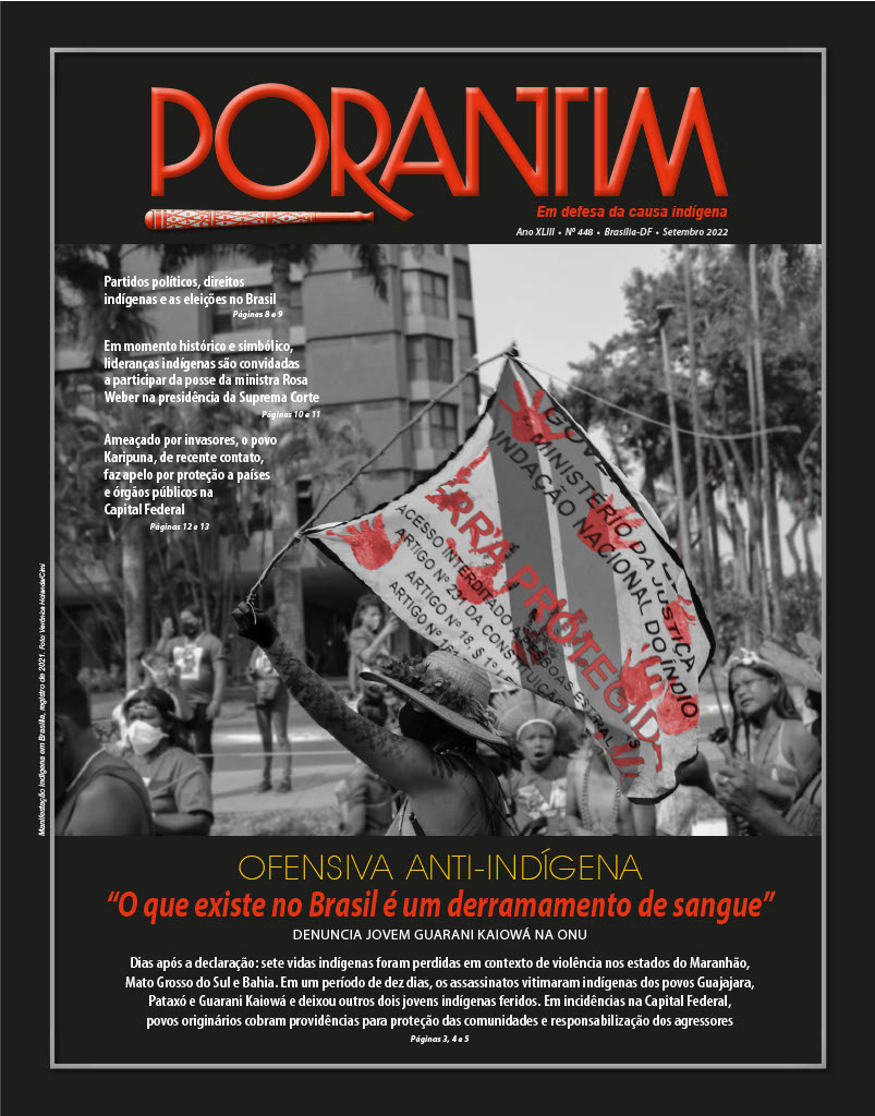 Porantim 448: “O que existe no Brasil é um derramamento de sangue”