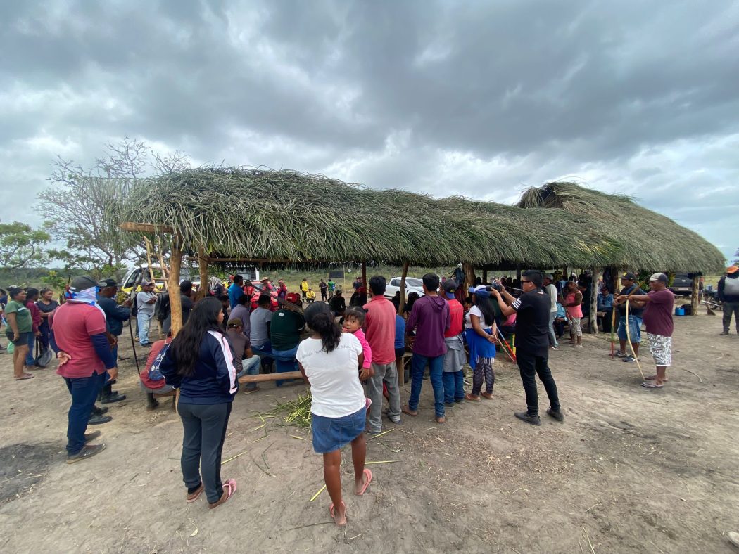 Retomada da Terra Indígena Manoá-Pium (RR). Foto: Pastoral Indigenista de Roraima