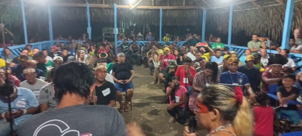 7ª Assembleia da União dos Povos Indígenas do Vale do Javari (Univaja). Foto: Almério Alves Wadick / Cimi Regional Norte 1