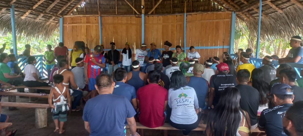 7ª Assembleia da União dos Povos Indígenas do Vale do Javari (Univaja). Foto: Almério Alves Wadick / Cimi Regional Norte 1