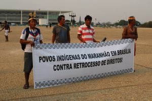 Nota de repúdio ao pronunciamento de deputados favoráveis ao marco temporal e contra o direito originário dos povos, no Maranhão