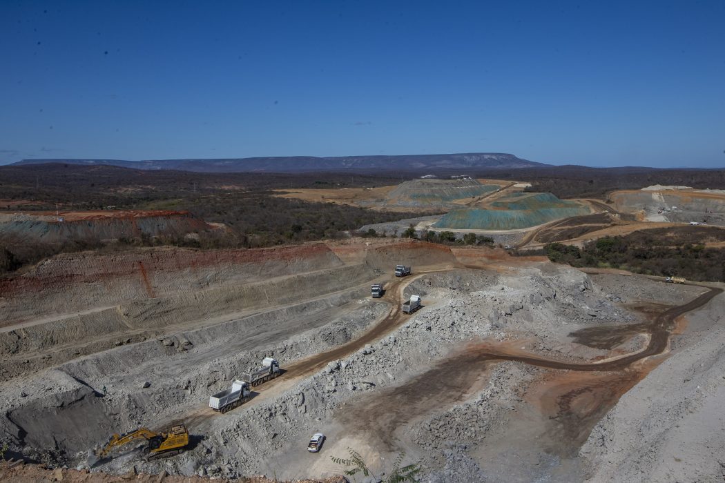Jazidas de Lítio na cidade de Araçuaí, nordeste de Minas Gerais, explorado pela mineradora Sigma Lithium. Foto: TABA BENEDICTO / ESTADAO
