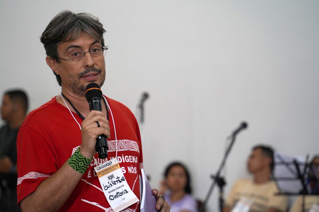 Luis Hernández Ventura, secretário executivo do Cimi. Foto: Hellen Loures/Cimi
