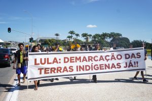 Em Brasília, povos indígenas da região Sul e Sudeste cobram demarcação e derrubada da Lei 14.701