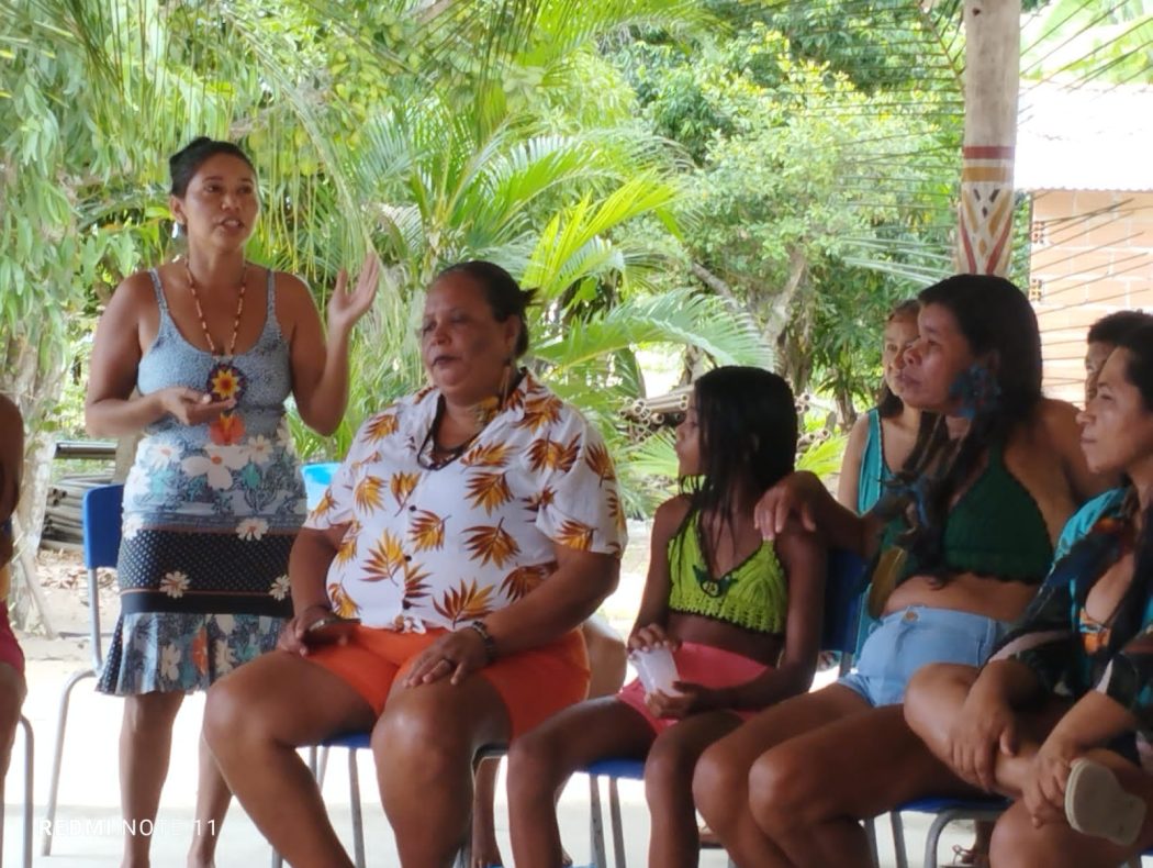 A organização destes espaços de intercâmbio tem sido fundamentais para a participação massiva das mulheres indígenas e o fortalecimento de seus territórios. Foto: Cimi Regional Leste