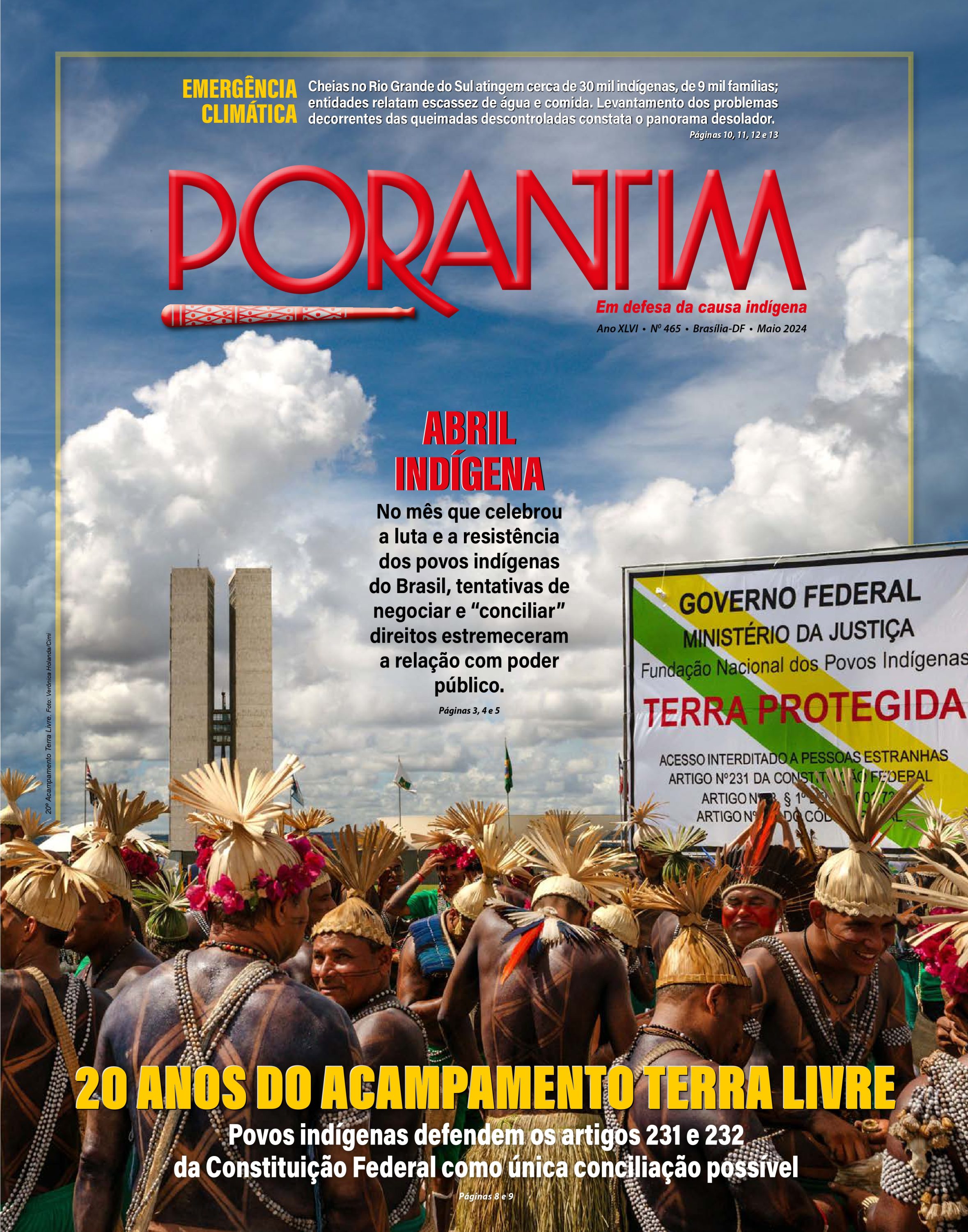 Porantim 465: 20 anos do Acampamento Terra Livre