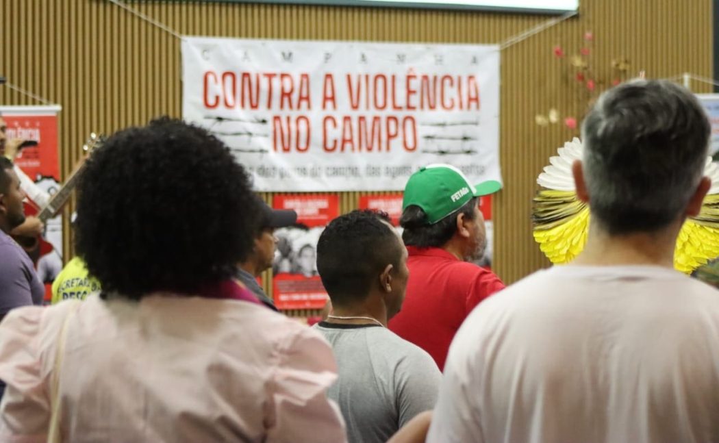 Seminário dos Povos Conta a violência no Campo, agosto de 2024. Foto: Cláudia Pereira/Articulação das Pastorais do Campo