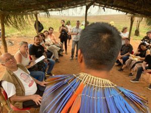 Missão de Direitos Humanos visita território Avá Guarani ameaçado por fazendeiros e jagunços no oeste do Paraná