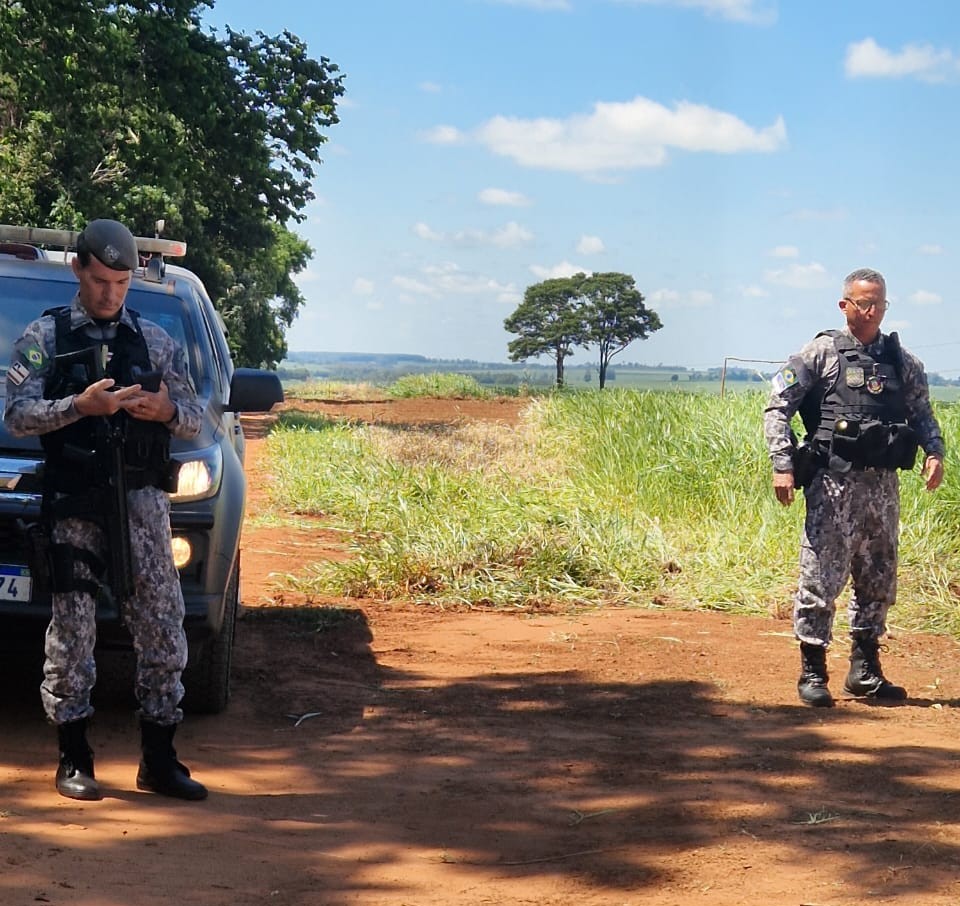 O pedido dos Avá Guarani é para que a Força Nacional se desloque, o que aconteceu nesta nesta segunda (30), mas também que se mantenha na área de conflito para conter as agressões. Crédito: Comunidade Avá Guarani 