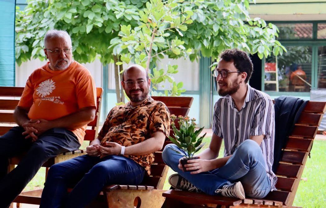 Comunicadores reunidos em Brasília, vivenciam partilhas para a Comunicação Sociotranformadora. Foto: Claudia Pereira | Cepast | Articulação das Pastorais do Campo