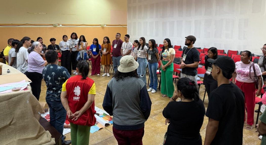 A Oficina "Juventude Indígena e as Mídias Sociais no Contexto Urbano" contou com 32 jovens de onze comunidades. Foto: Kissiane Lopes