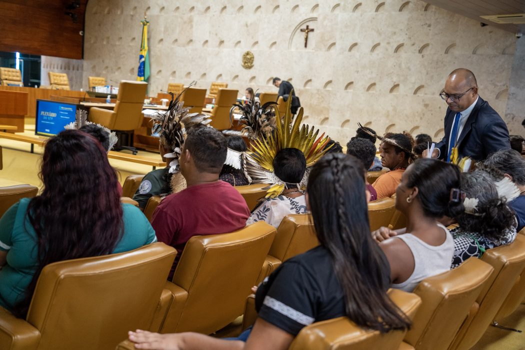 Pela demarcação de seus territórios e acesso às políticas públicas, indígenas do Piauí realizam incidência em Brasília. Foto: Adi Spezia | Cimi 