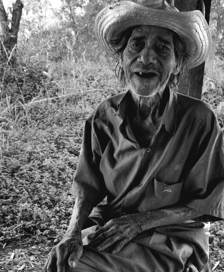 Antoninho Veiga, importante liderança do povo Kaingang, encantou nesta semana. Foto: povo Kaingang