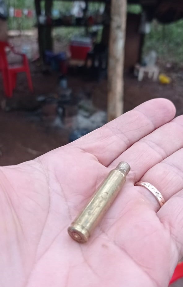 Retomada Kaingang do Bormann, em Chapecó (SC). Foto: Comunidade Kaingang
