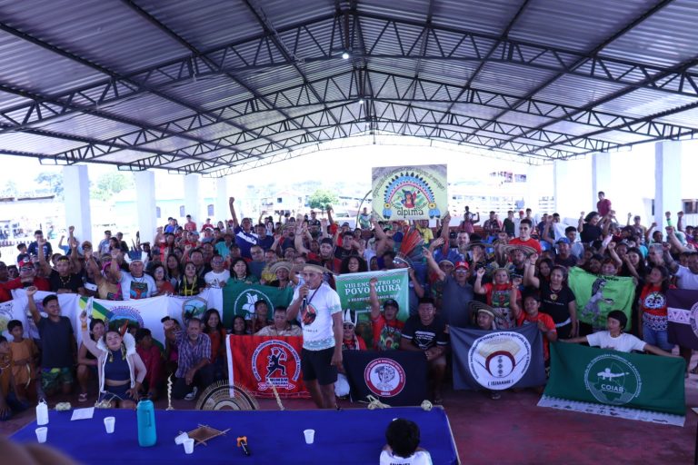 “Não aceitamos a mineração em nossos territórios, em nenhuma hipótese”, reafirma povo Mura em encontro de resistência