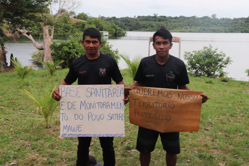 Nos dias 6 e 7 de agosto de 2025, a Caravana de Direitos Humanos visitou a Terra Indígena Andirá-Marau, do povo Sateré Mawé. Foto: Acervo Paam/Jesuítas Brasil
