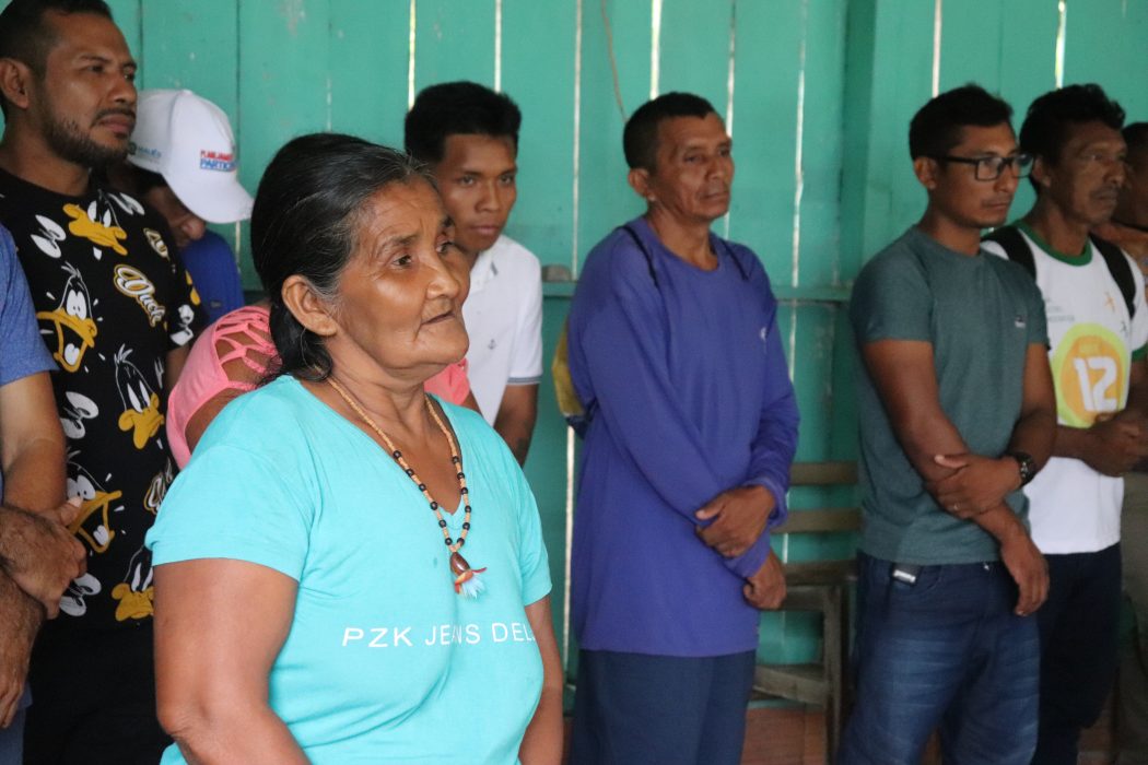 Nos dias 6 e 7 de agosto de 2025, a Caravana de Direitos Humanos visitou a Terra Indígena Andirá-Marau, do povo Sateré Mawé. Foto: Acervo Paam/Jesuítas Brasil