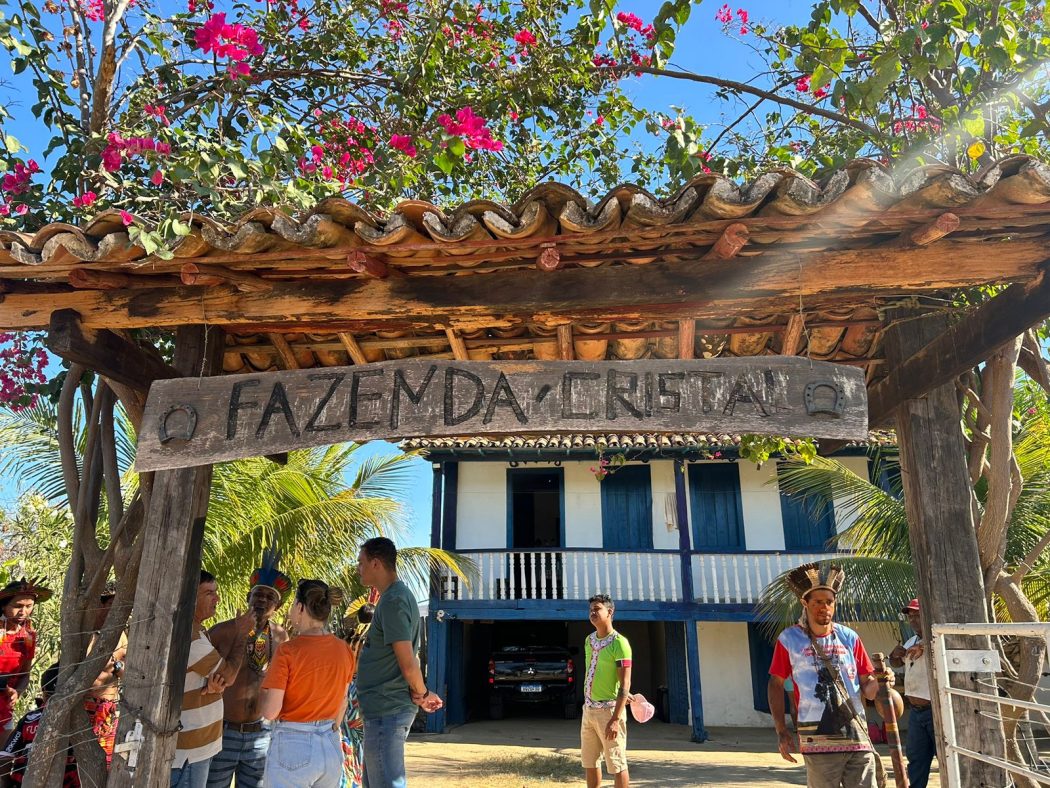 Ocupação da Fazenda Cristal pelos povos Pankararú e Pataxó, no Vale do Jequitinhonha. Foto: Comunidade Pankararú e Pataxó