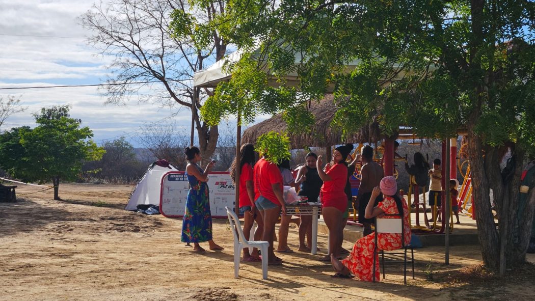 Ocupação da Fazenda Cristal pelos povos Pankararú e Pataxó, no Vale do Jequitinhonha. Foto: Comunidade Pankararú e Pataxó