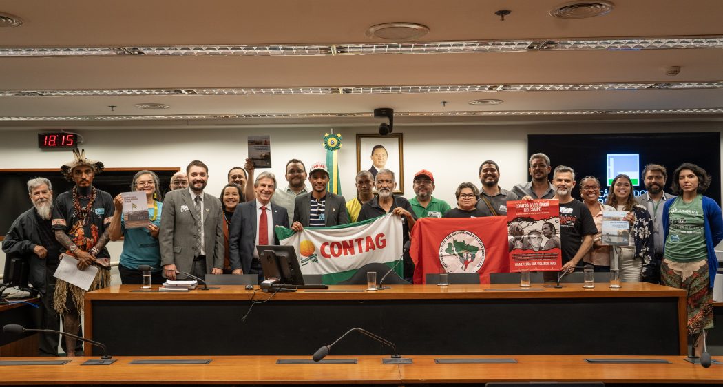 Audiência Pública na Câmara dos Deputados sobre Violência no Campo, nas Florestas e nas Águas, realizada no dia 12/08/2025. Foto: Adi Spezia/Cimi