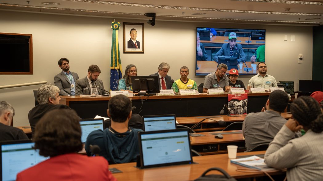 Audiência Pública na Câmara dos Deputados sobre Violência no Campo, nas Florestas e nas Águas, realizada no dia 12/08/2025. Foto: Adi Spezia/Cimi