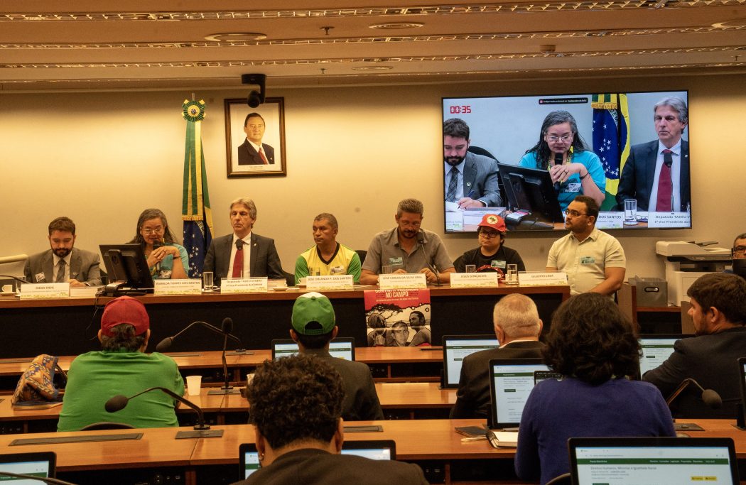 Audiência Pública na Câmara dos Deputados sobre Violência no Campo, nas Florestas e nas Águas, realizada no dia 12/08/2025. Foto: Adi Spezia/Cimi