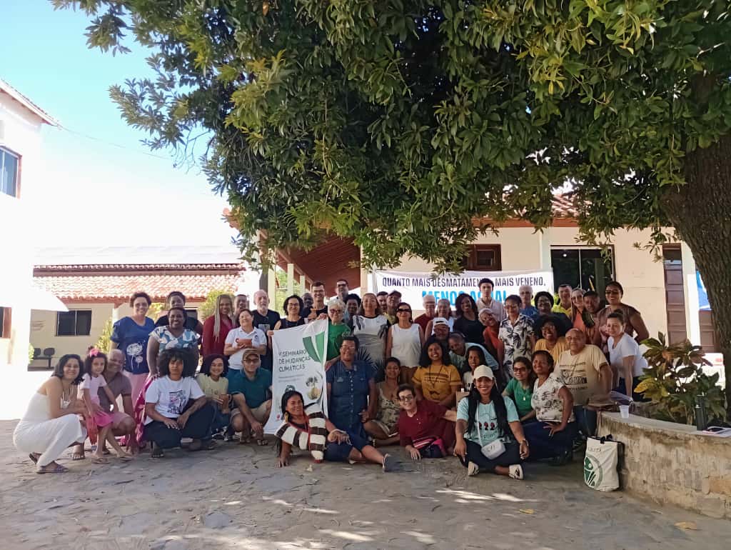 V Seminário Crise Climática e Alternativas Socioambientais contou com a participação expressiva de lideranças de povos e comunidades tradicionais da Bahia e de Sergipe. Foto: Diosvaldo Pereira