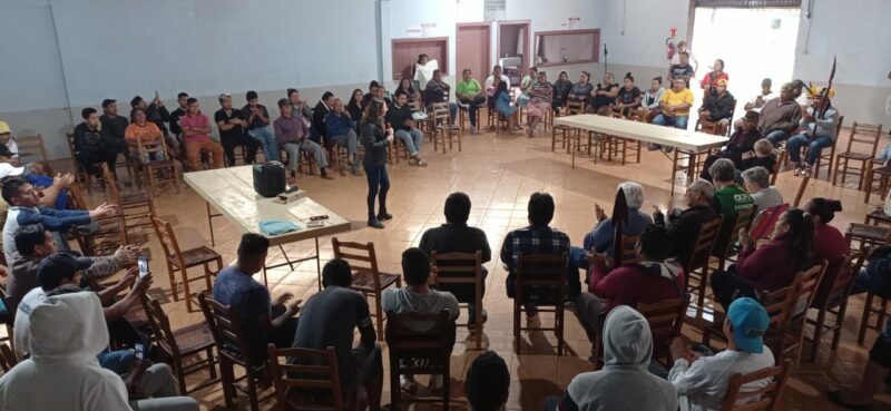 Depois de alguns anos de discussões jurídicas o STJ, em dezembro de 2024, decidiu pela anulação, desde sua origem, de todo o processo criminal. Foto: Ivan Cesar Cima/Cimi Sul.