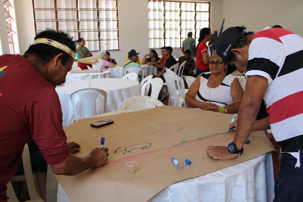 Encontro de Povos Indígenas e Comunidades Tradicionais Atingidos pelo Matopiba, em Cristalândia (TO). Foto: Andressa Algave / Cimi Regional Maranhão