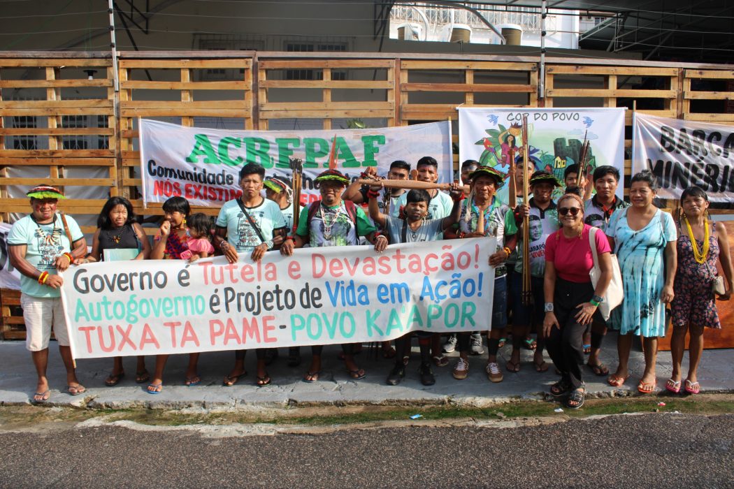 A COP30 mobiliza mais de 3 mil indígenas de todas as regiões do país Foto: Andressa Algave | Cimi Regional Maranhão